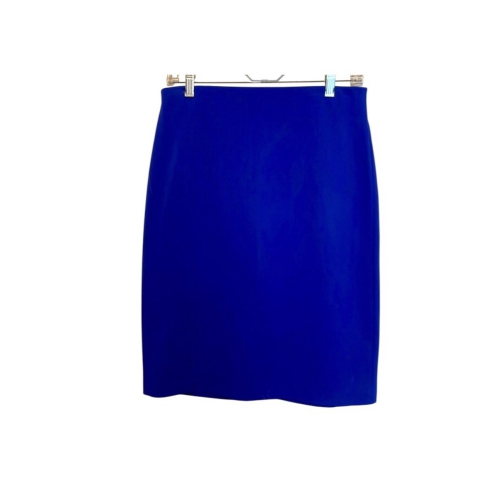 PHILOSOPHY Women's Elegant Royal Blue Pencil Skirt sz 14 business casual career